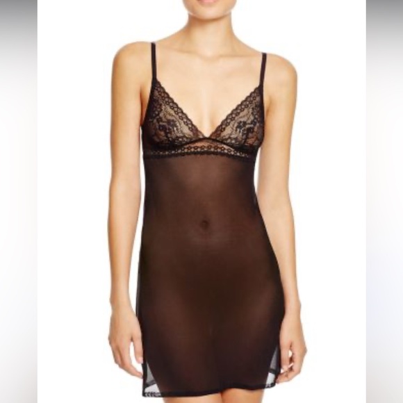 La Perla Other - La Perla Black Rosa Chemise, In Excellent Pre Loved Condition